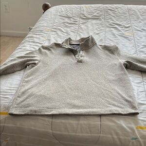 Van Heusen Taupe Knit Pullover